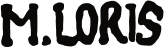 Marie Loris signature